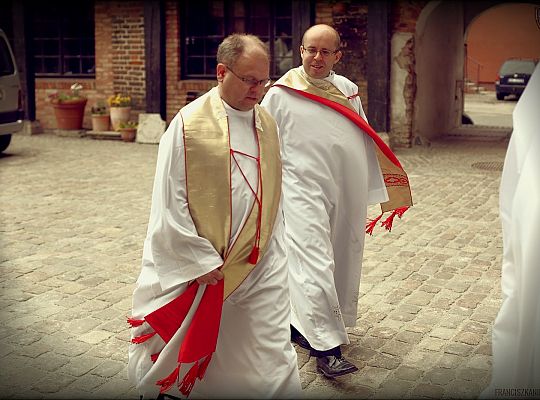 Grafika #45: Imieniny wikariusza i sekretarza prowincji 2014