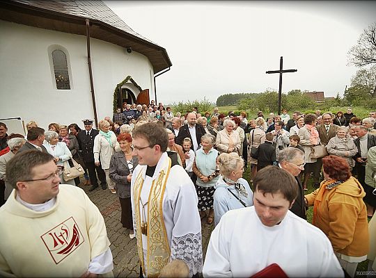 Grafika #63: Domasławice: poświęcenie kościoła