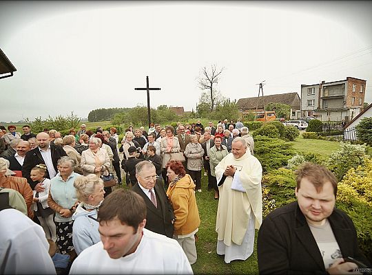 Grafika #64: Domasławice: poświęcenie kościoła