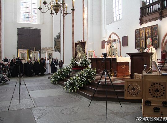 Grafika #21: Gdańsk: koronacja obrazu Matki Bożej Miłosierdzia