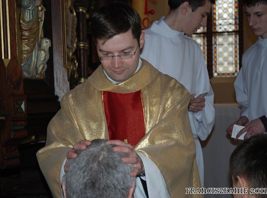 Grafika #10: Prymicje o. Krzysztofa i o. Grzegorza w Elblągu