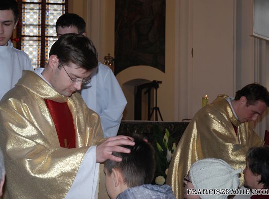 Grafika #11: Prymicje o. Krzysztofa i o. Grzegorza w Elblągu