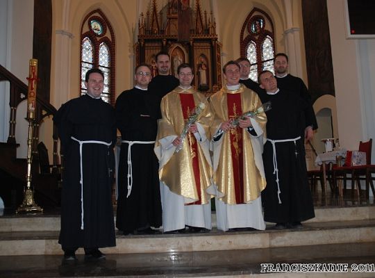 Grafika #14: Prymicje o. Krzysztofa i o. Grzegorza w Elblągu