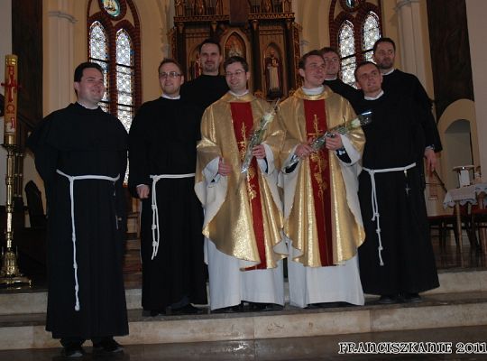 Grafika #15: Prymicje o. Krzysztofa i o. Grzegorza w Elblągu