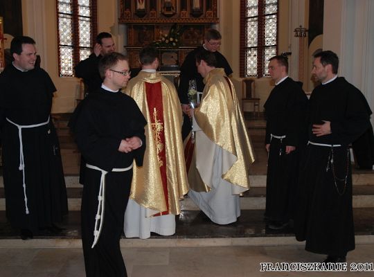 Grafika #16: Prymicje o. Krzysztofa i o. Grzegorza w Elblągu