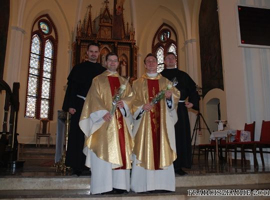 Grafika #18: Prymicje o. Krzysztofa i o. Grzegorza w Elblągu