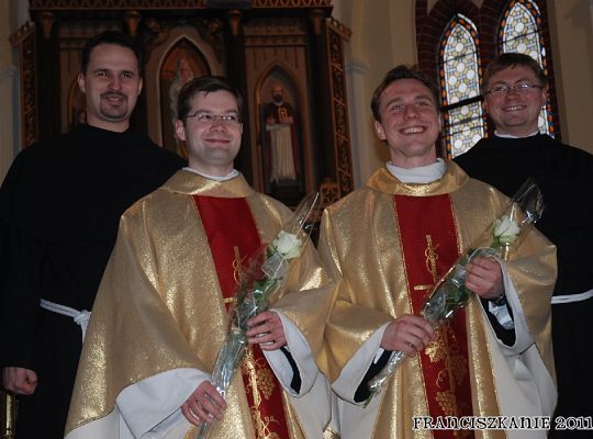 Grafika #19: Prymicje o. Krzysztofa i o. Grzegorza w Elblągu