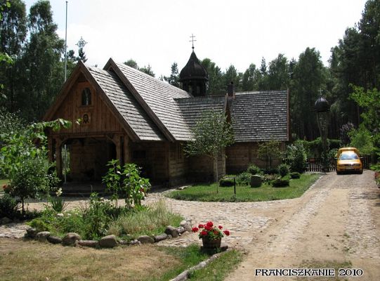 Grafika #7: Franciszkańska pustelnia: jesienne spojrzenie