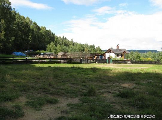 Grafika #2: Franciszkańska pustelnia: jesienne spojrzenie