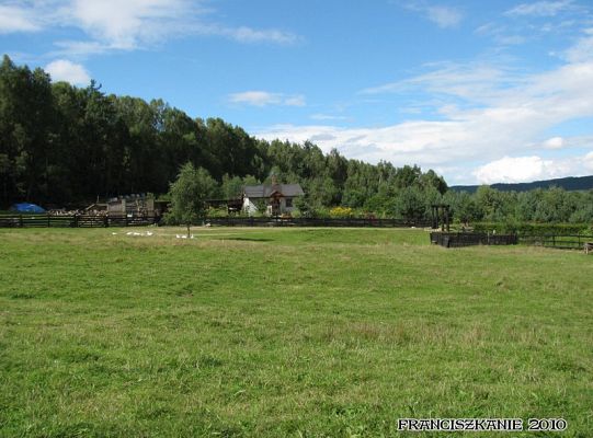 Grafika #1: Franciszkańska pustelnia: jesienne spojrzenie