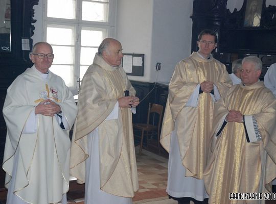 Grafika #1: Jubileusz o. Ludwika Bartoszaka w Gnieźnie