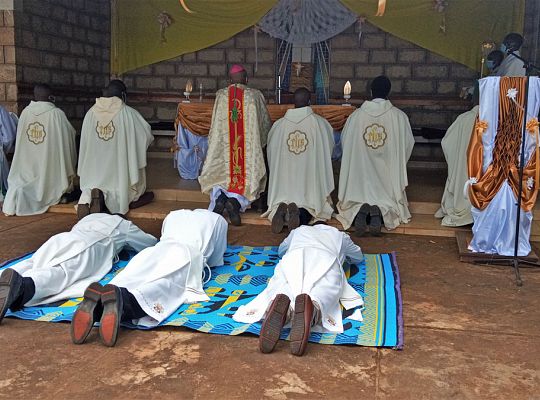 Grafika #4: Święcenia kapłańskie w Kenii