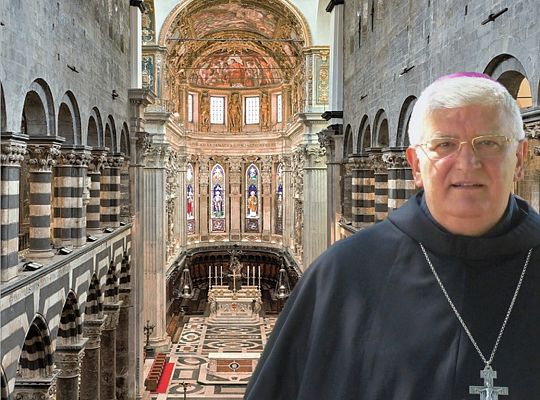 Grafika #0: Genua: sakra biskupia abp. Marco Tasca