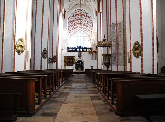 Grafika #1: Zaproszenie: Gdańsk - piszczenie w kościele